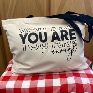 You are enough tote
